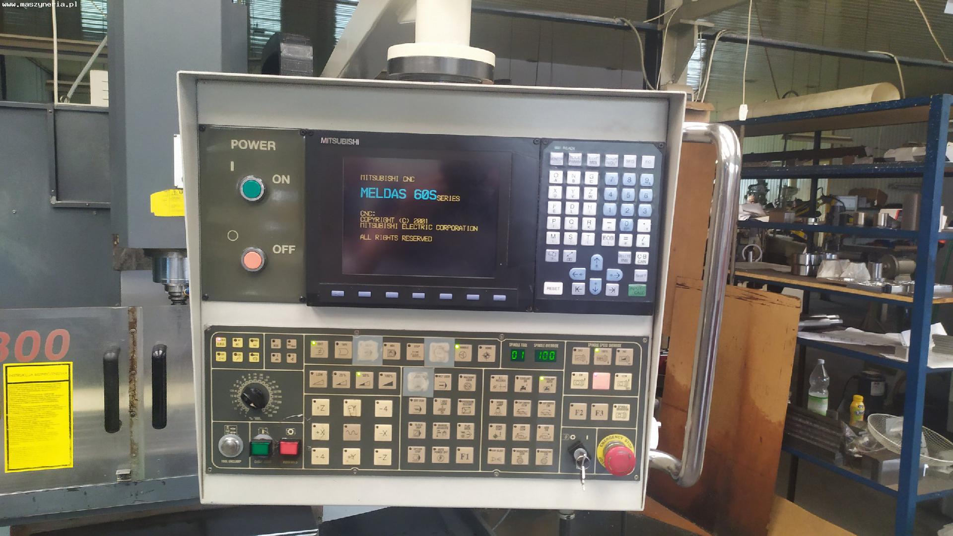 Fresatrice a banco fisso CNC MAGNUM YAMA SEIKI BT-1300 in vendita - foto 5